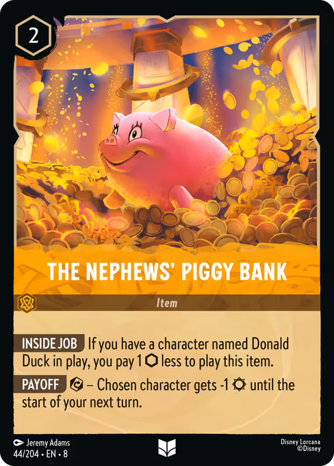 The Nephews' Piggy Bank (ROJ 44)