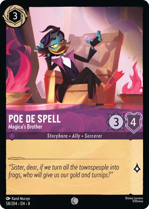 Poe De Spell - Magica's Brother (ROJ 58)