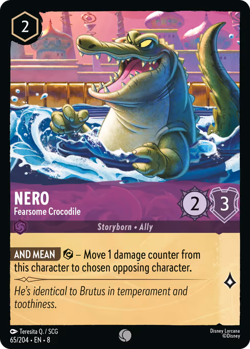 Nero - Fearsome Crocodile (ROJ 65)