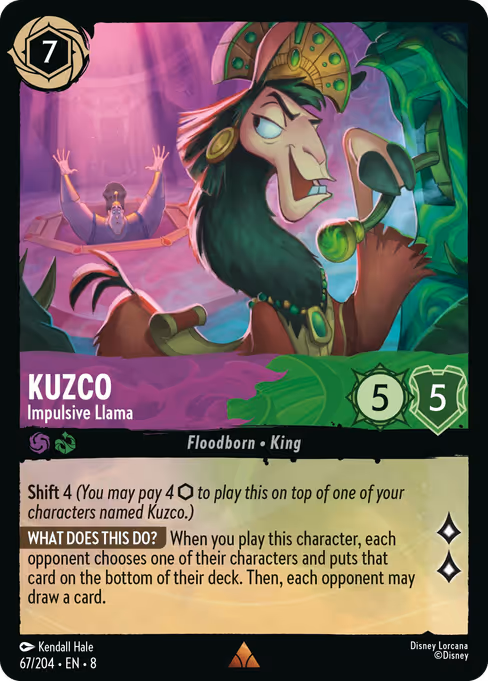 Kuzco - Impulsive Llama (ROJ 67)