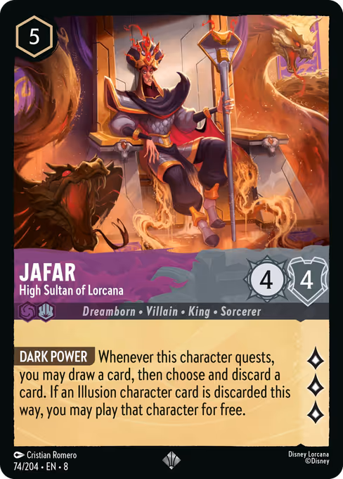 Jafar - High Sultan of Lorcana (ROJ 74)