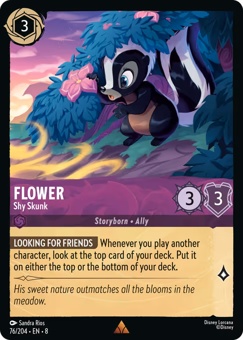 Flower - Shy Skunk (ROJ 76)
