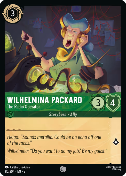 Wilhelmina Packard - The Radio Operator (ROJ 85)