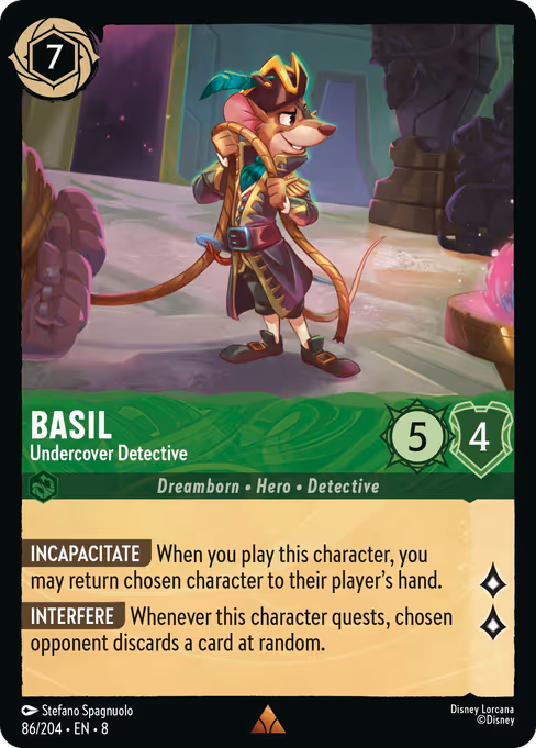 Basil - Undercover Detective (ROJ 86)