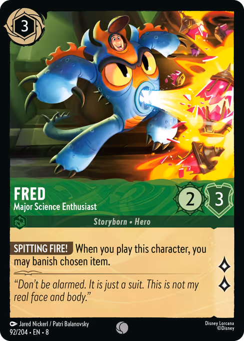 Fred - Major Science Enthusiast (ROJ 92)