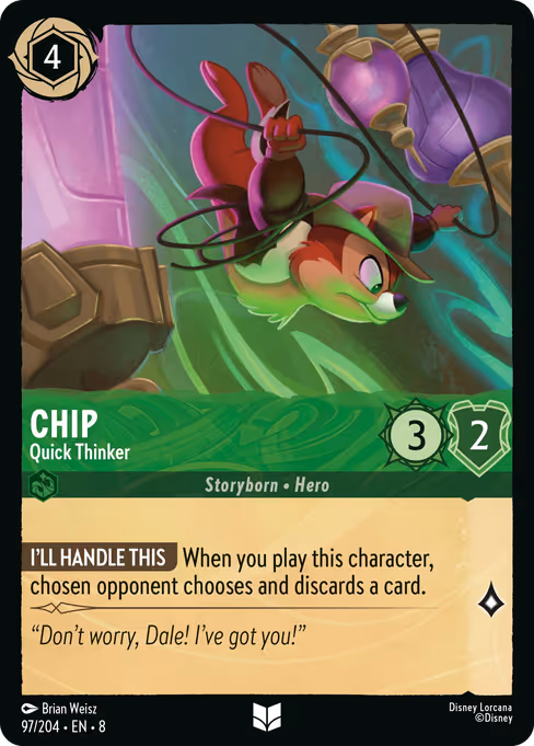 Chip - Quick Thinker (ROJ 97)