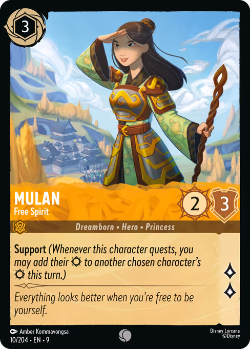 Mulan - Free Spirit (FAB 10)