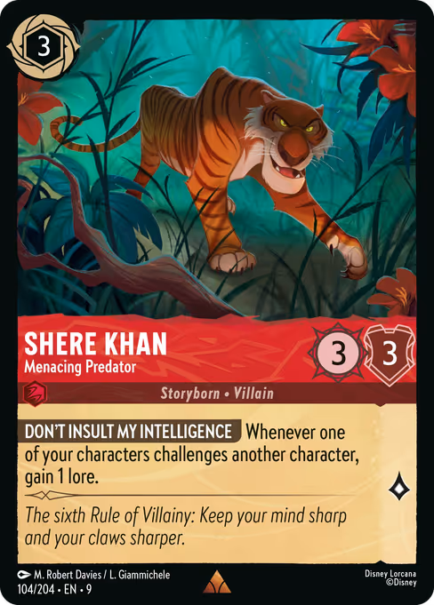 Shere Khan - Menacing Predator (FAB 104)