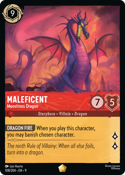 Maleficent - Monstrous Dragon (FAB 108)
