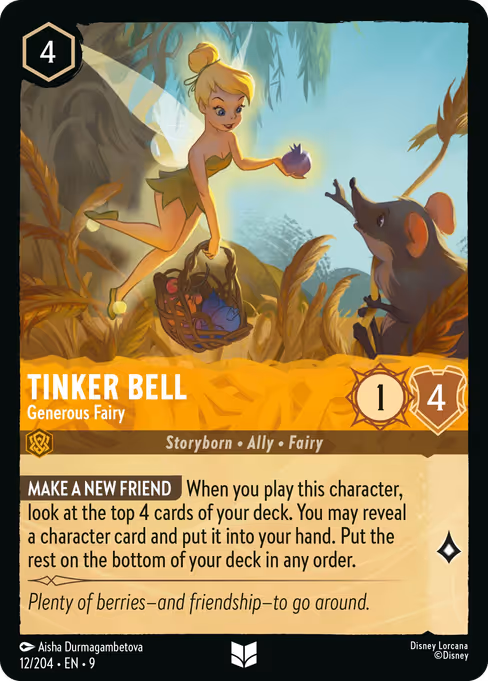 Tinker Bell - Generous Fairy (FAB 12)
