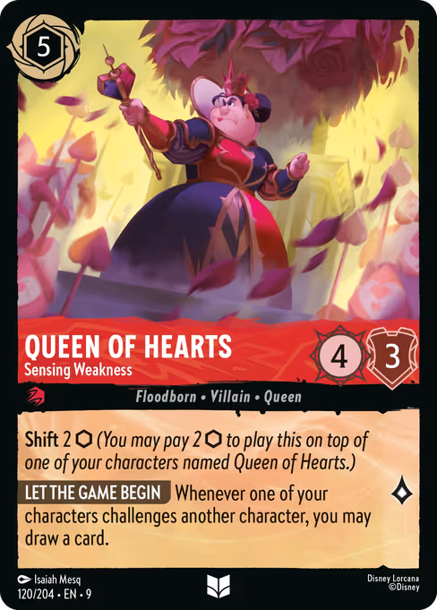 Queen of Hearts - Sensing Weakness (FAB 120)