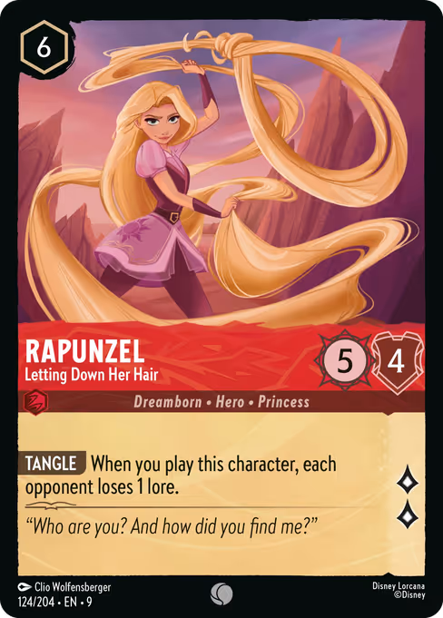Rapunzel - Letting Down Her Hair (FAB 124)