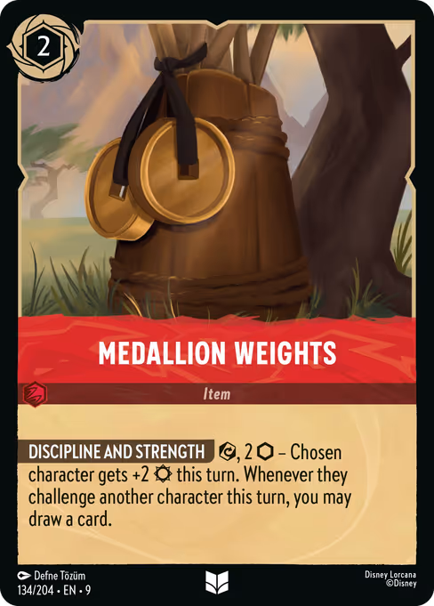 Medallion Weights (FAB 134)