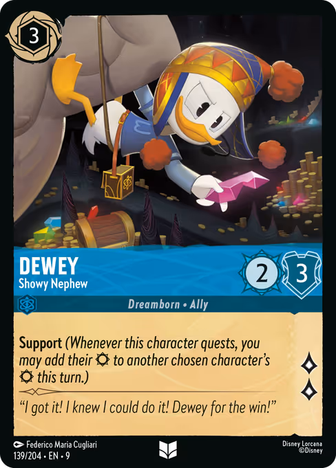 Dewey - Showy Nephew (FAB 139)