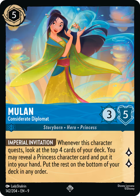 Mulan - Considerate Diplomat (FAB 142)