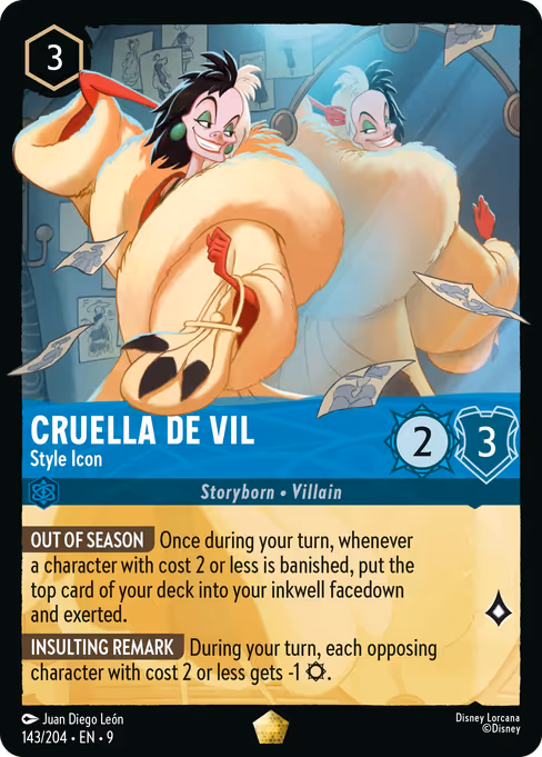 Cruella De Vil - Style Icon (FAB 143)