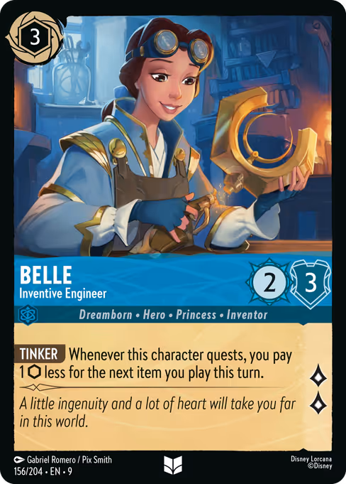 Belle - Inventive Engineer (FAB 156)