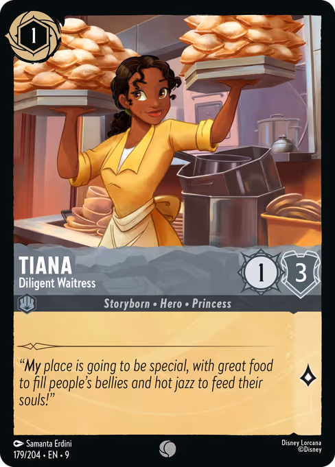 Tiana - Diligent Waitress (FAB 179)