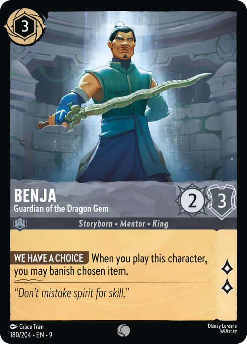 Benja - Guardian of the Dragon Gem (FAB 180)