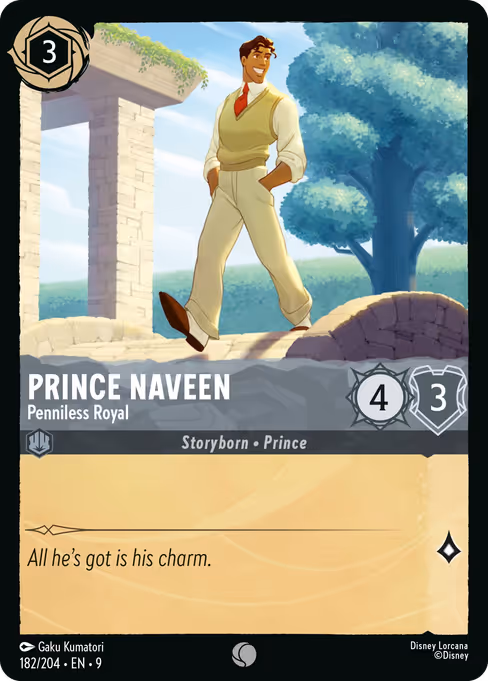 Prince Naveen - Penniless Royal (FAB 182)