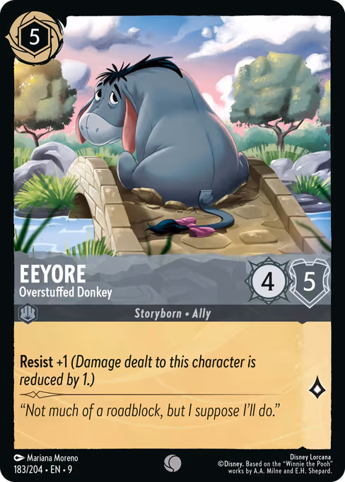 Eeyore - Overstuffed Donkey (FAB 183)