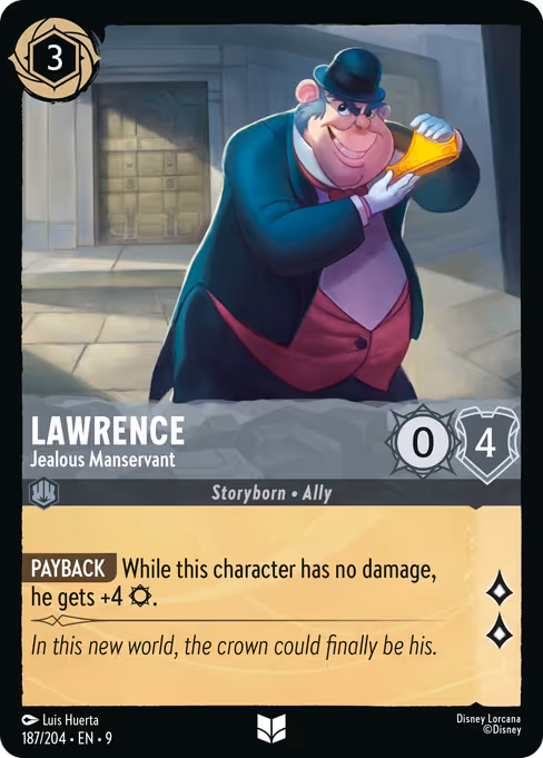 Lawrence - Jealous Manservant (FAB 187)
