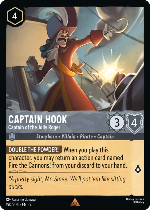 Captain Hook - Captain of the Jolly Roger (FAB 190)