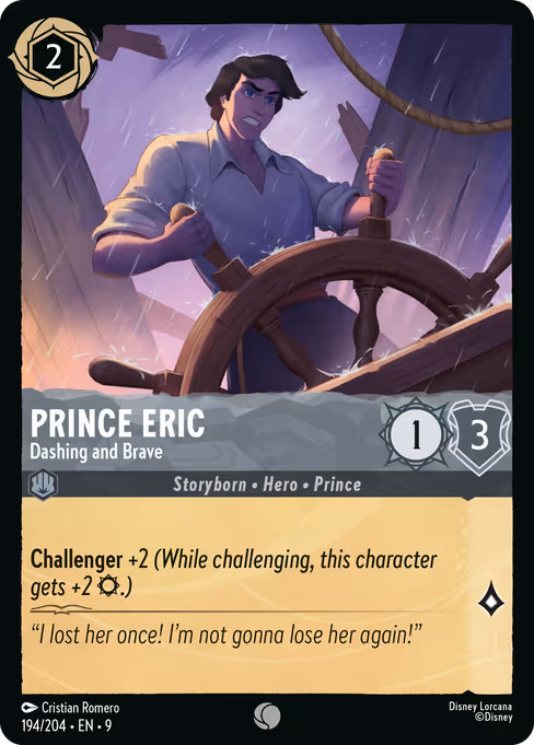 Prince Eric - Dashing and Brave (FAB 194)
