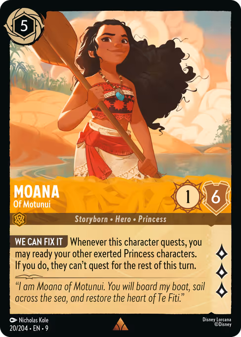 Moana - Of Motunui (FAB 20)