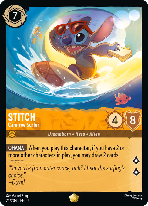 Stitch - Carefree Surfer (FAB 24)