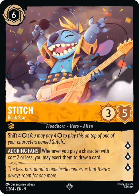 Stitch - Rock Star (FAB 3)