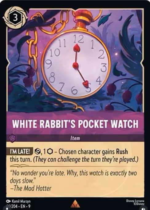 White Rabbit's Pocket Watch (FAB 66)