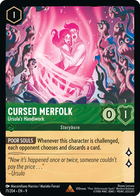 Cursed Merfolk - Ursula's Handiwork (FAB 71)