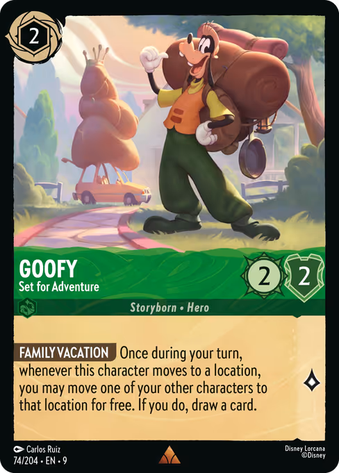 Goofy - Set for Adventure (FAB 74)