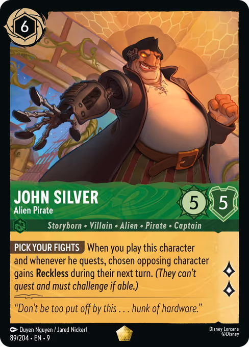 John Silver - Alien Pirate (FAB 89)