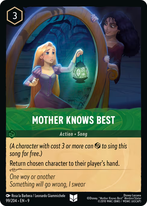 Mother Knows Best (FAB 99)