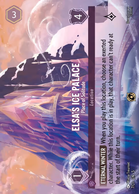 Elsa's Ice Palace - Place of Solitude (CP 7)