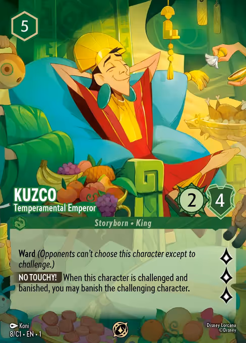 Kuzco - Temperamental Emperor (CP 8)