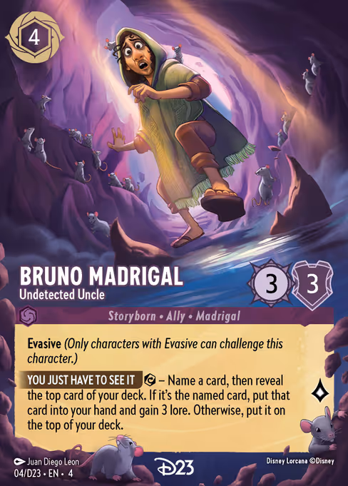 Bruno Madrigal - Undetected Uncle (D23 4)