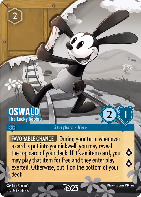 Oswald - The Lucky Rabbit (D23 6)