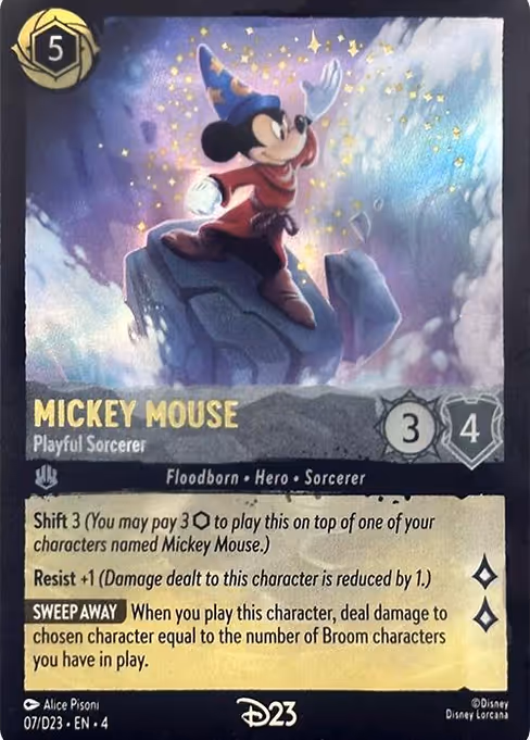 Mickey Mouse - Playful Sorcerer (D23 7)