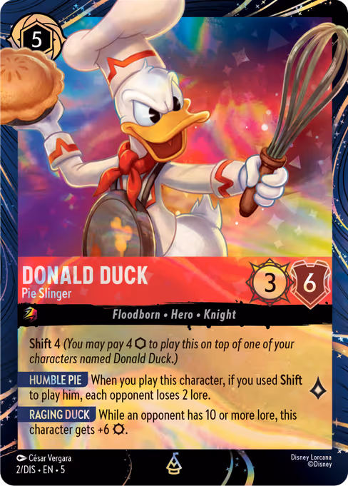 Donald Duck - Pie Slinger (DIS 2)