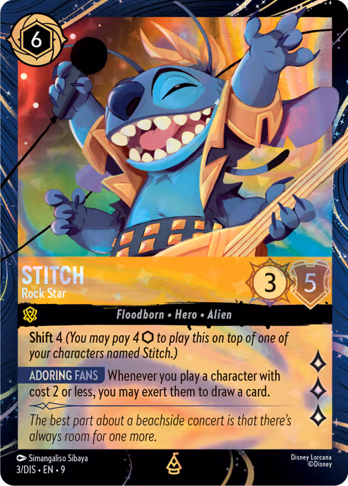 Stitch - Rock Star (DIS 3)