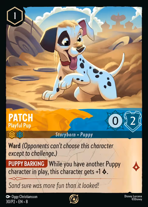 Patch - Playful Pup (P2 30)