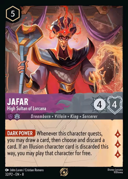 Jafar - High Sultan of Lorcana (P2 32)