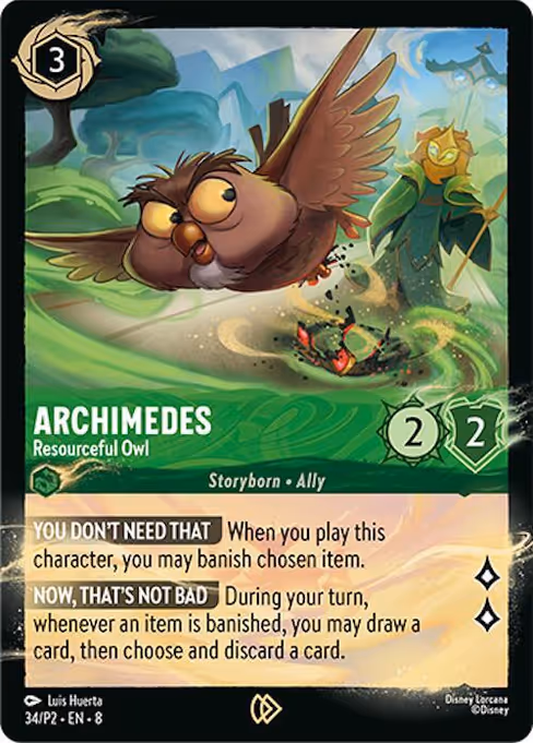 Archimedes - Resourceful Owl (P2 34)