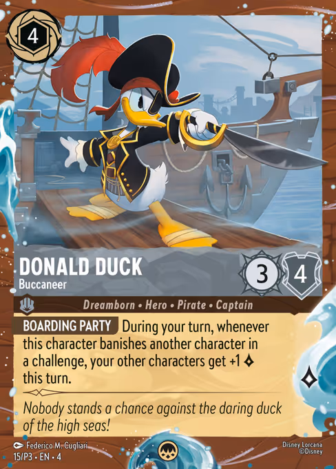 Donald Duck - Buccaneer (P3 15)