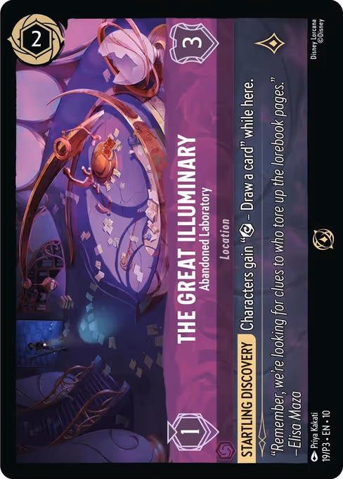 The Great Illuminary - Abandoned Laboratory (P3 19)