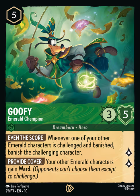 Goofy - Emerald Champion (P3 25)