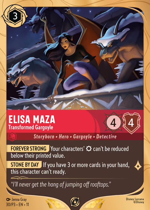 Elisa Maza - Transformed Gargoyle (P3 30)
